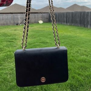Tory Burch Robinson Adjustable Chain Flap Bag